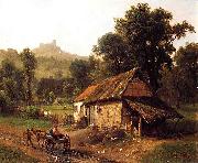 Albert Bierstadt In_the_Foothills oil painting artist